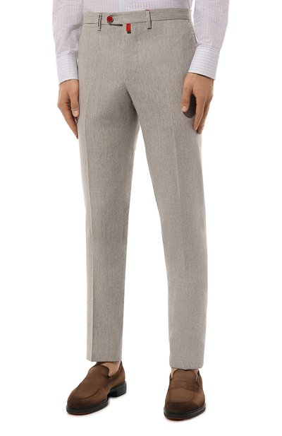 Шерстяные брюки KITON, арт. UFPP79K0123E01, фото 3
