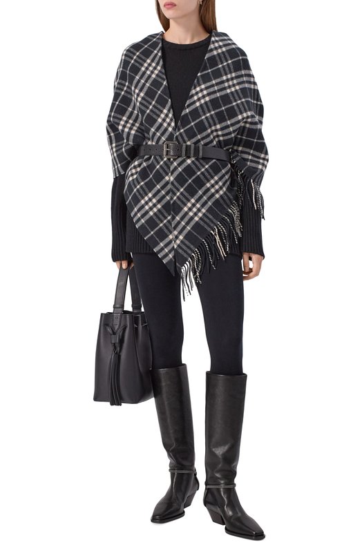 Кожаные сапоги Brunello Cucinelli MZ0RC3052 Чёрный  MZ0RC3052 Фото 3