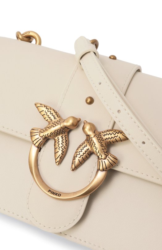 Сумка Love One mini Pinko 100059/A0F1 Кремовый  100059/A0F1 Фото 3