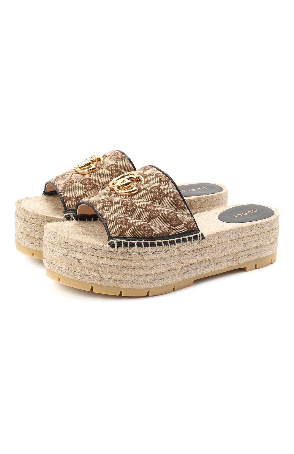 Текстильные сабо pilar GUCCI, арт. 623160/KQWM0, фото 1