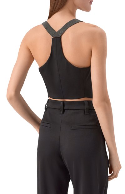 Шерстяной жилет BRUNELLO CUCINELLI, арт. MB166SY506, фото 4