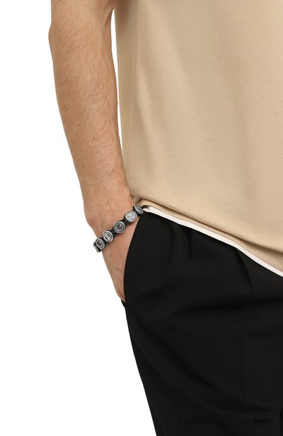 Браслет символ пророка GL JEWELRY серебряного цвета по цене 47630 руб., арт. M4701005-S97-01, фото 2 Браслет символ пророка GL JEWELRY, арт. M4701005-S97-01, фото 2