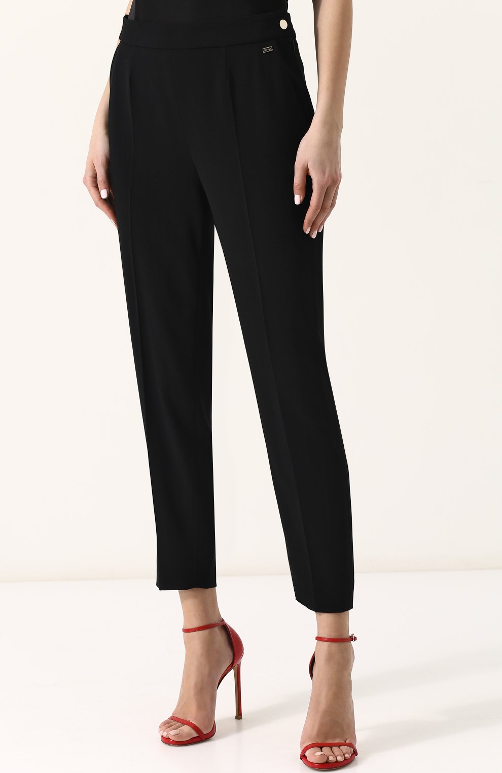 Укороченные однотонные брюки со стрелками ESCADA, арт. 5027094, фото 3