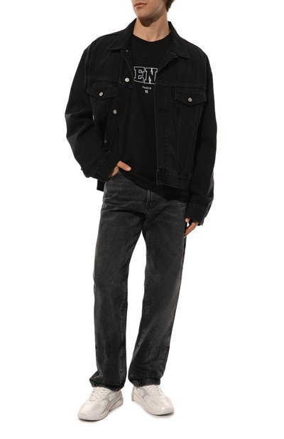 Хлопковая футболка GIVENCHY, арт. BM71CW3Y6B, фото 2