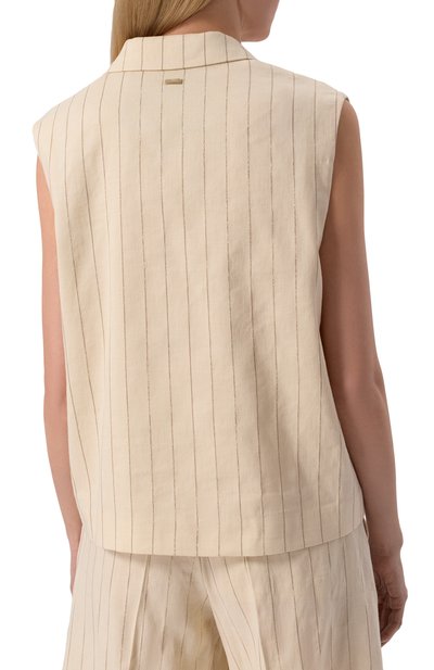 Жилет изо льна и хлопка HERNO, арт. GA000296D/17136, фото 4