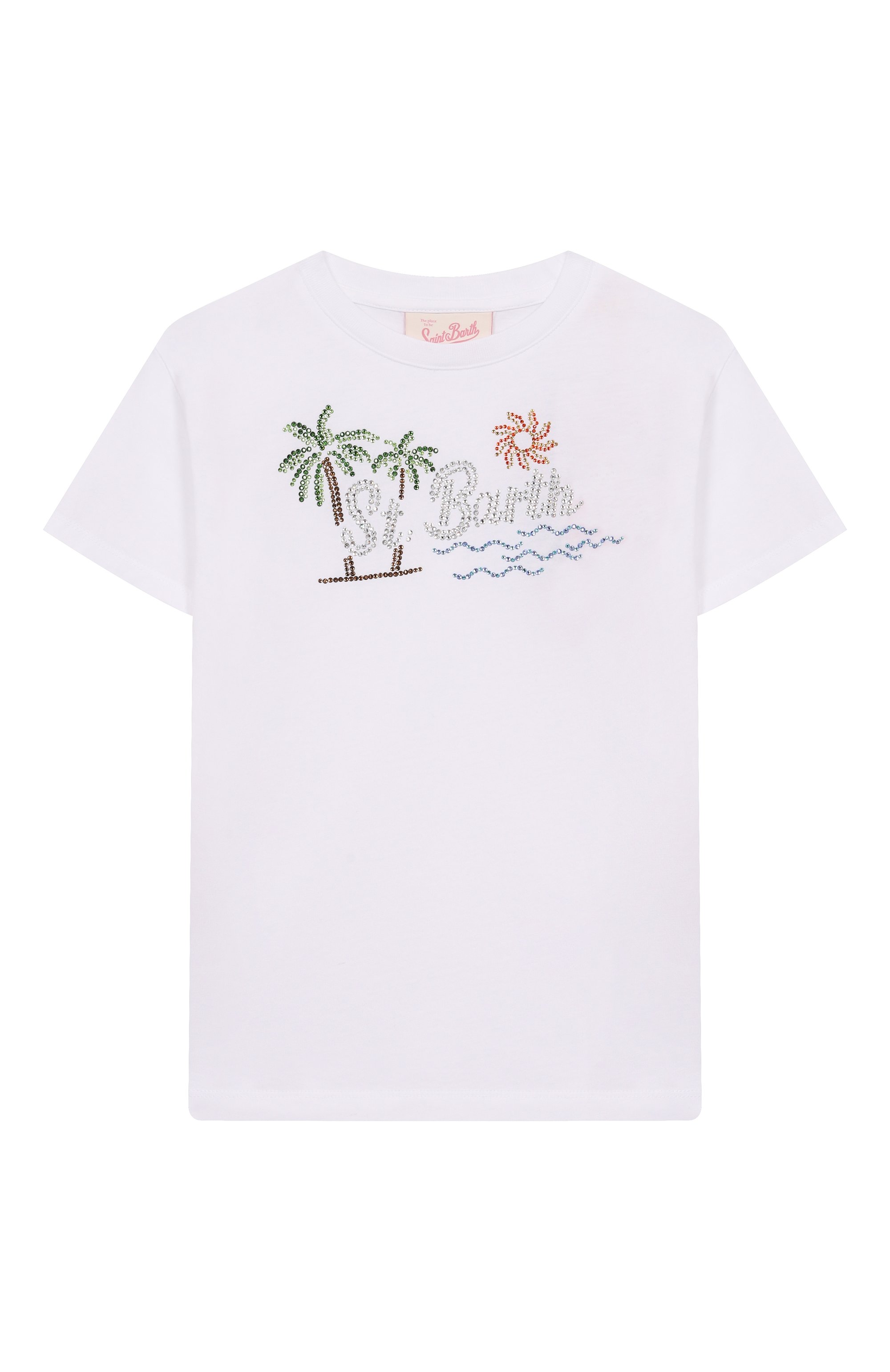 Хлопковая футболка MC2 SAINT BARTH, арт. STBK ELLY/01214H, фото 1
