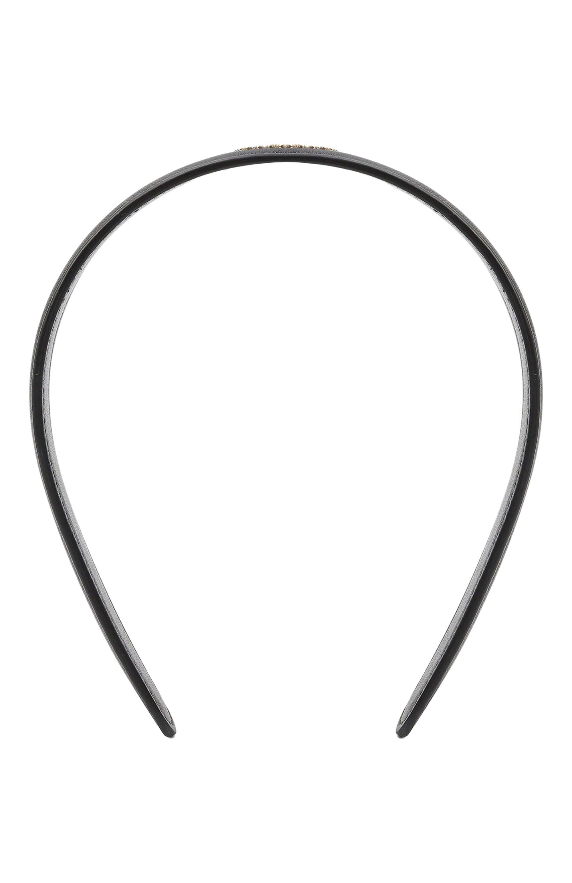 Ободок для волос VALENTINO черного цвета по цене 57100 руб., арт. 6W2J0X68/SYI, фото 1 Ободок для волос VALENTINO, арт. 6W2J0X68/SYI, фото 1