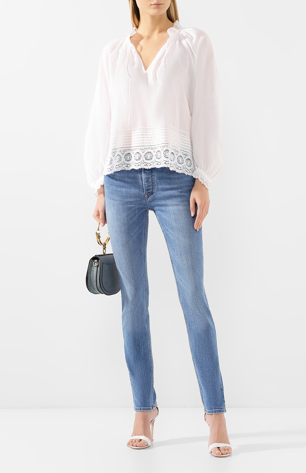 Джинсы прямого кроя ZADIG AND VOLTAIRE, арт. SHCS3001F, фото 2