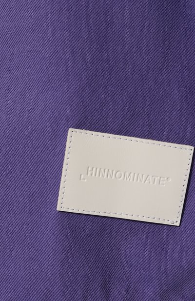 Джинсовая рубашка HINNOMINATE фиолетового цвета по цене 22650 руб., арт. HDS3/HNW890, фото 5 Джинсовая рубашка HINNOMINATE, арт. HDS3/HNW890, фото 5