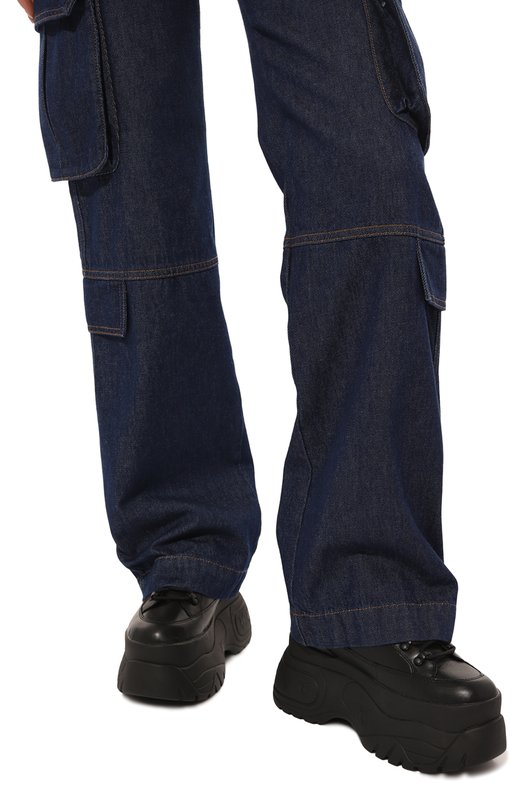 Кожаные кроссовки Sprinter Naked Wolfe SPRINTER/LEATHER Чёрный  SPRINTER/LEATHER Фото 3