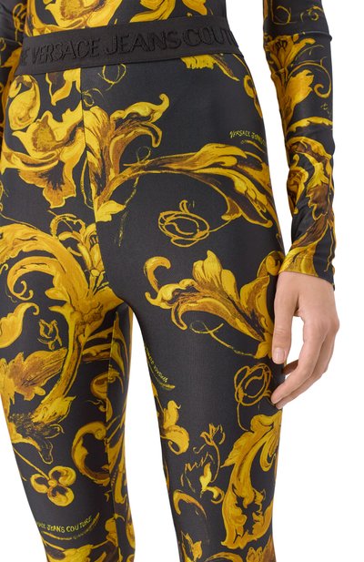 Легинсы VERSACE JEANS COUTURE разноцветного цвета по цене 20750 руб., арт. 79HAC101/JS501, фото 5 Легинсы VERSACE JEANS COUTURE, арт. 79HAC101/JS501, фото 5
