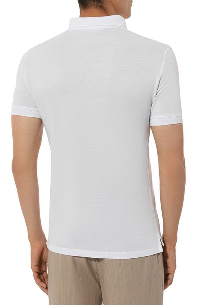 Хлопковое поло EMPORIO ARMANI, арт. 8N1FQ2/1JTKZ, фото 4