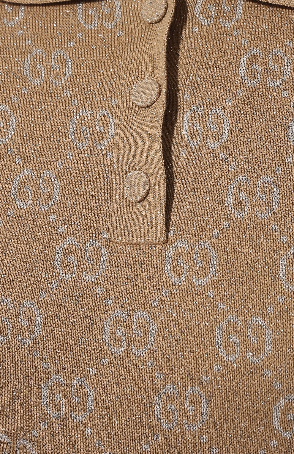 Хлопковое поло GUCCI, арт. 678435/XKB54, фото 5