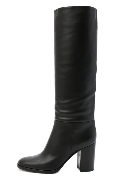 Кожаные сапоги santiago 85 GIANVITO ROSSI, арт. G80488.85CU0.VGUNENE, фото 3