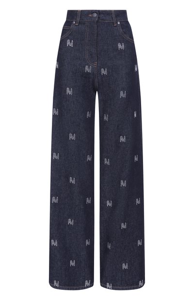 Женские джинсы с отделкой стразами MSGM, арт. 3941MDP240X/257756