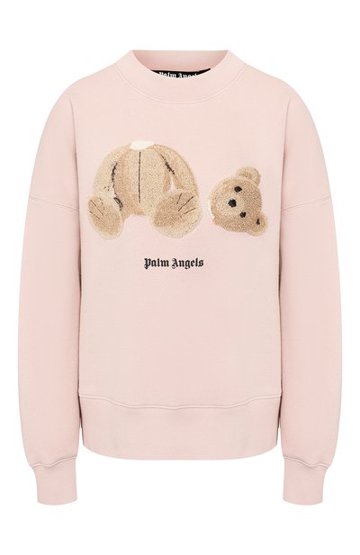 Женский хлопковый свитшот PALM ANGELS, арт. PWBA017S20FLE0013060