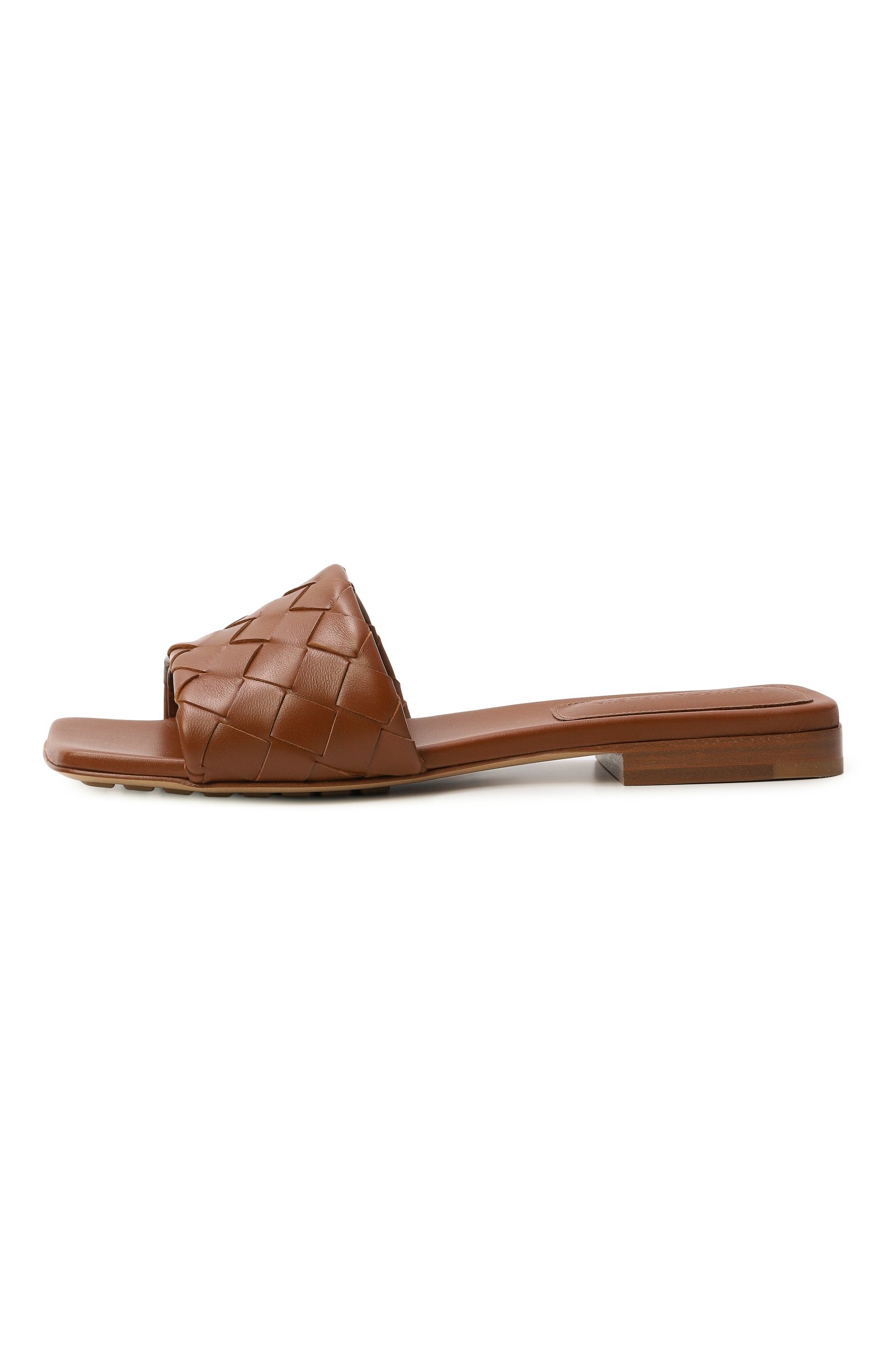 Кожаные шлепанцы parco BOTTEGA VENETA, арт. 837737/V2ED0, фото 4