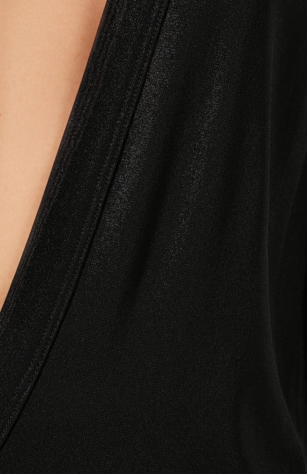 Футболка из вискозы RICK OWENS черного цвета по цене 39450 руб., арт. R020S1250/JJ, фото 5 Футболка из вискозы RICK OWENS, арт. R020S1250/JJ, фото 5