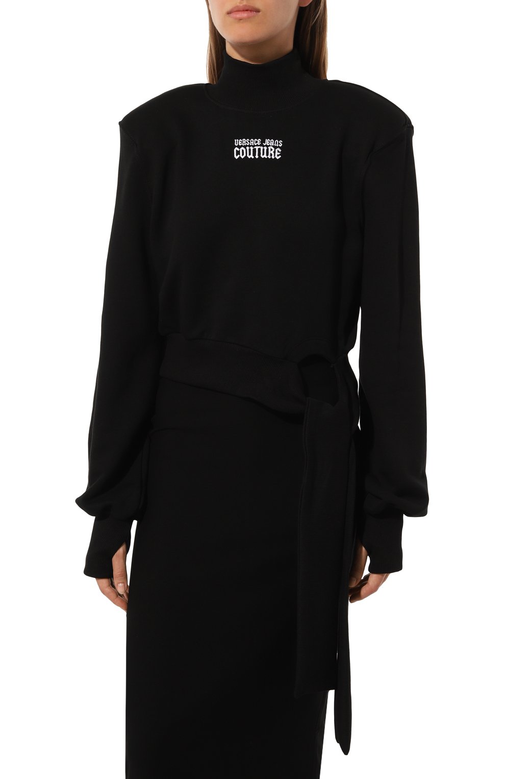 Хлопковый свитшот VERSACE JEANS COUTURE, арт. 77HAI311/F0010, фото 3