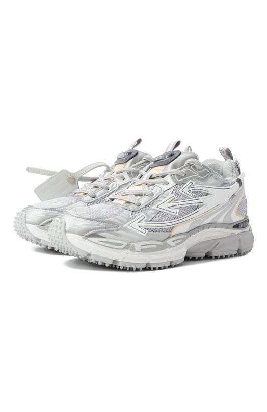 Комбинированные кроссовки Be Right Back Off-White 0WIA289C99FAB001 Серый 0WIA289C99FAB001