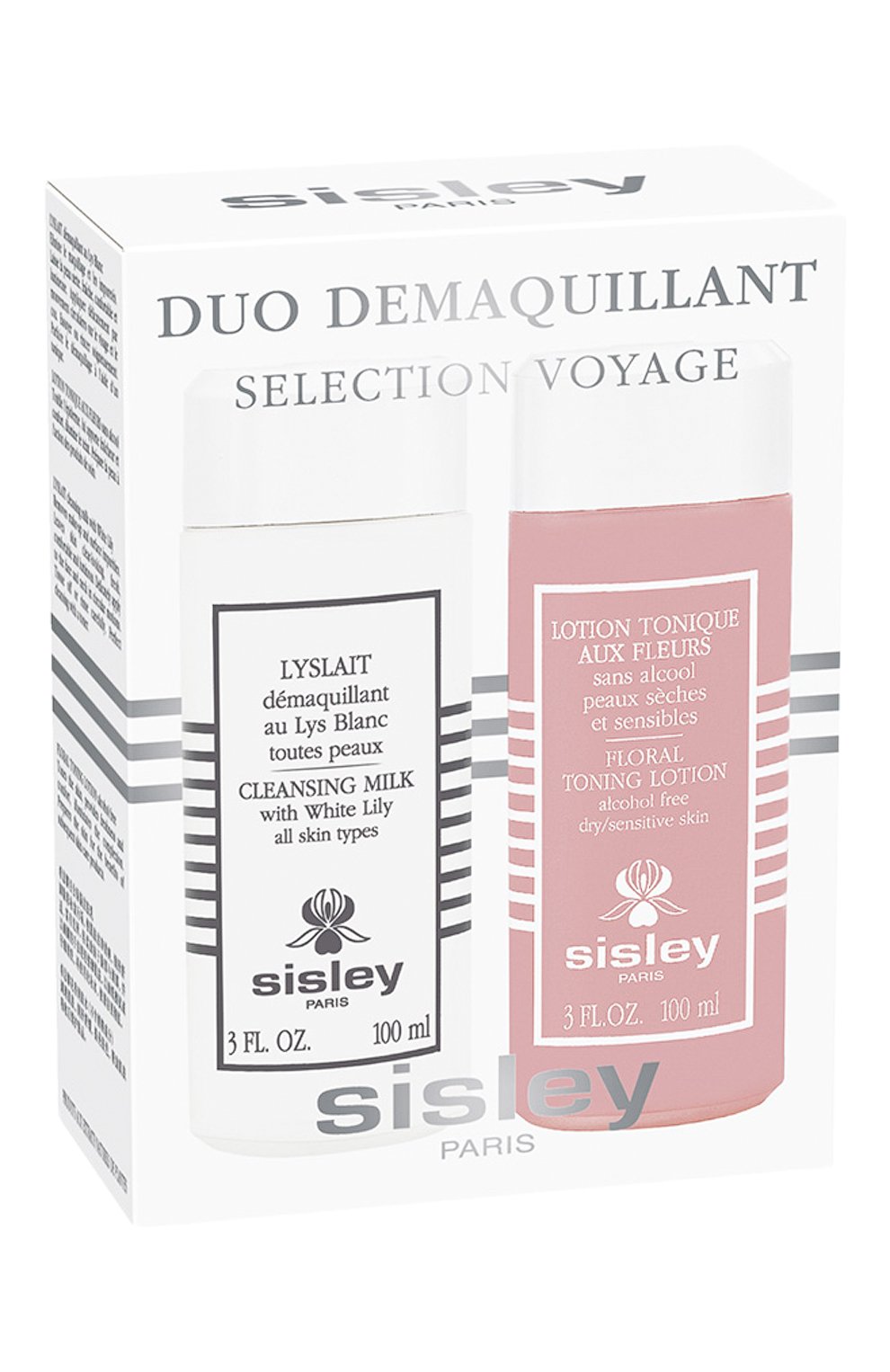 Дорожный набор duo demaquillant selection voyage (2x100ml) SISLEY, арт. 113031, фото 1