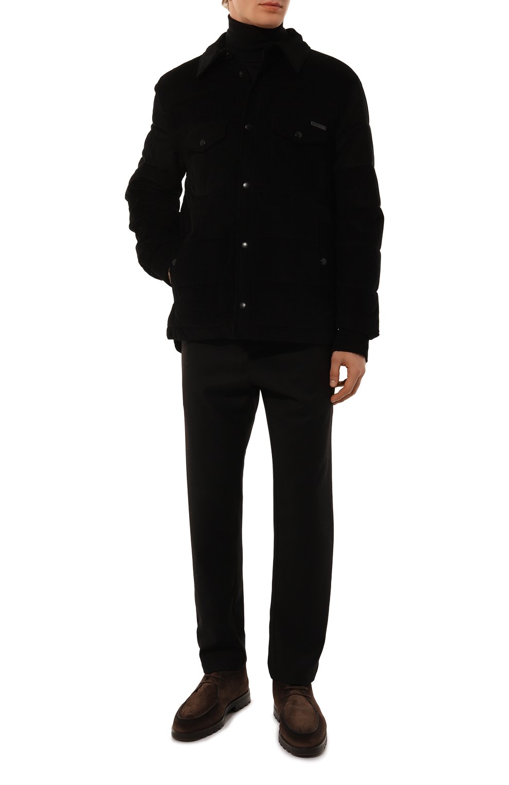 Двусторонняя куртка-рубашка из вельвета DOLCE & GABBANA, арт. G9BCUT/FUVFB, фото 2