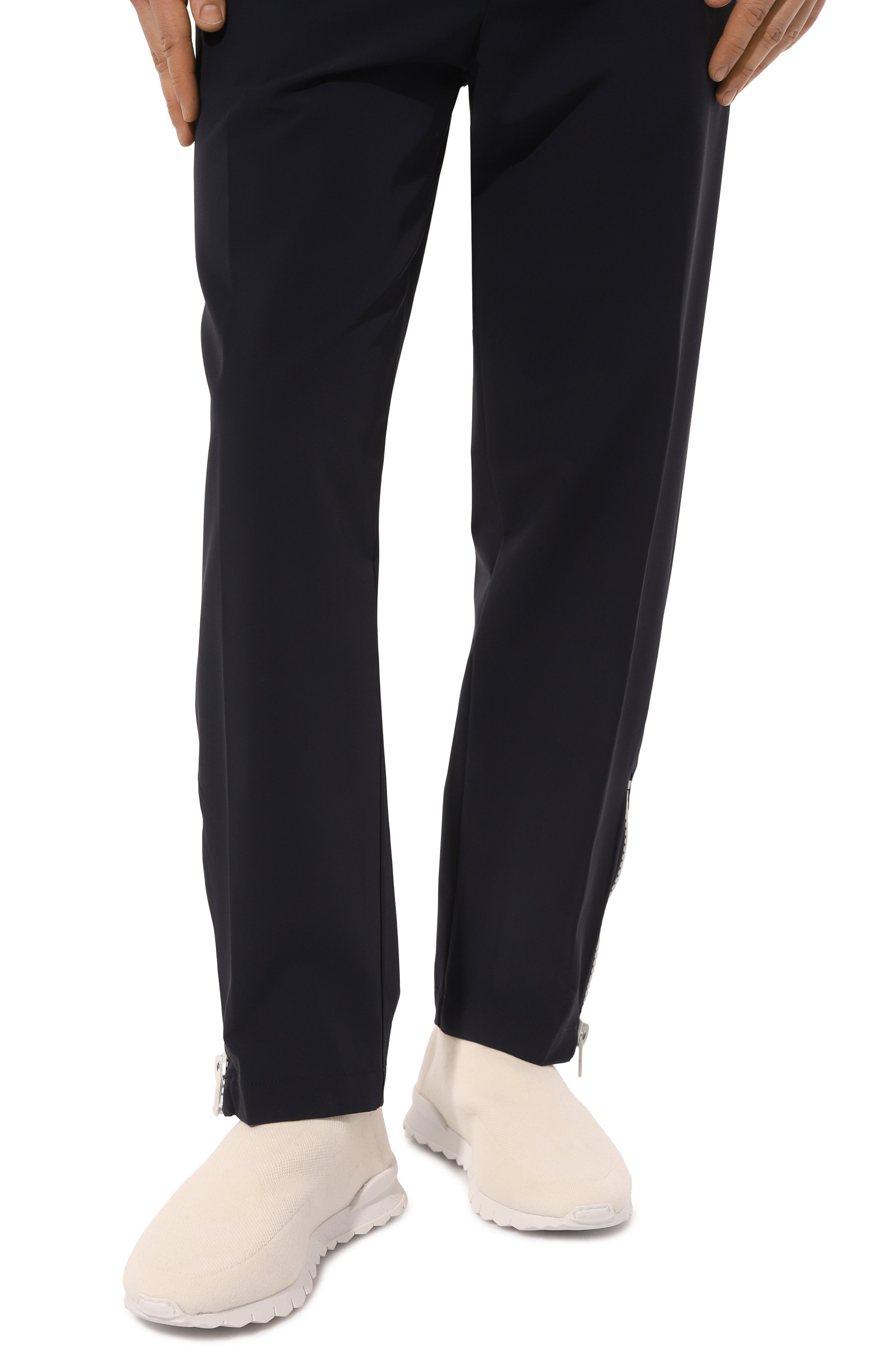 Текстильные кроссовки KITON, арт. USSA089N01046, фото 3