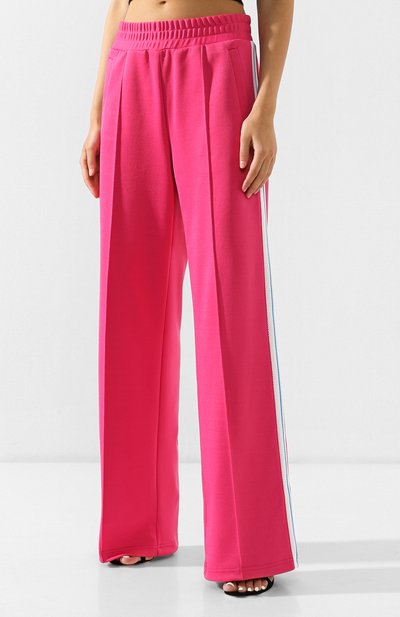 Брюки с лампасами OFF-WHITE фуксия цвета по цене 33400 руб., арт. 0WCH004R19C950572800, фото 3 Брюки с лампасами OFF-WHITE, арт. 0WCH004R19C950572800, фото 3