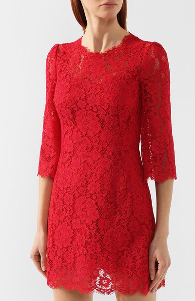 Кружевное платье DOLCE & GABBANA, арт. F6VB5T/HLMCK, фото 3