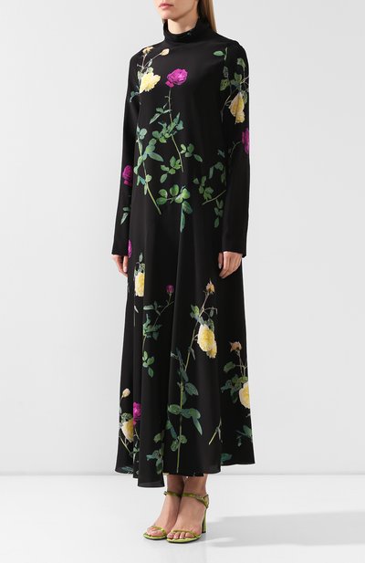 Шелковое платье DRIES VAN NOTEN, арт. 192-11037-8202, фото 3