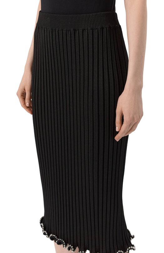 Юбка из вискозы Jil Sander J03MA0233-J18346 Чёрный  J03MA0233-J18346 Фото 5