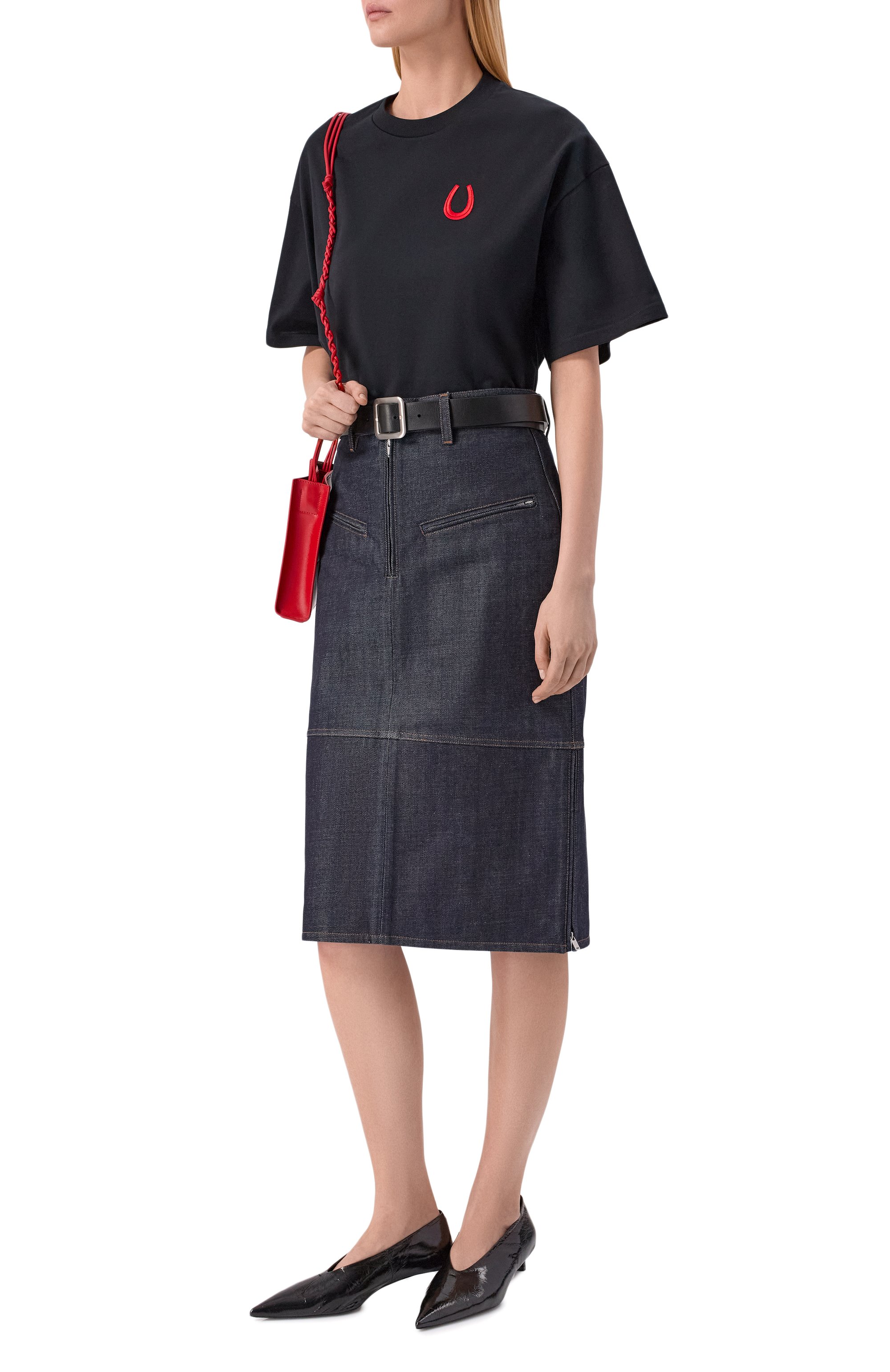 Хлопковая футболка JIL SANDER, арт. J53GC0011/J20347, фото 2