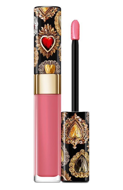 фото Сияющий лак для губ shinissimo, оттенок 230 lovely kiss марки (5ml) dolce & gabbana