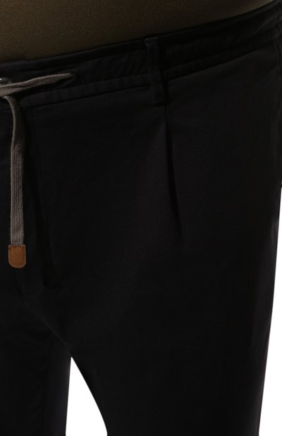 Хлопковые брюки EDUARD DRESSLER, арт. 250138/53W28, фото 5