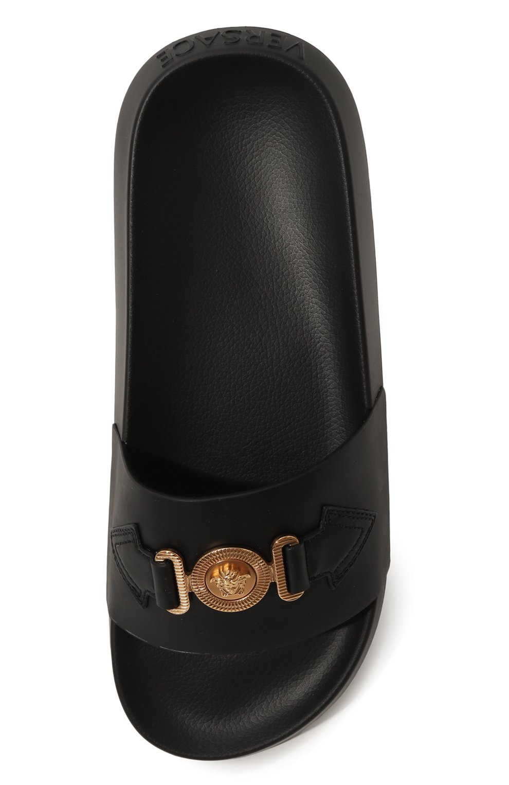 Кожаные шлепанцы VERSACE, арт. 1010628/DV46G, фото 6