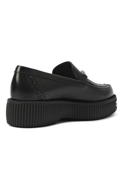 Кожаные лоферы horsebit GUCCI, арт. 796330/AAD30, фото 5