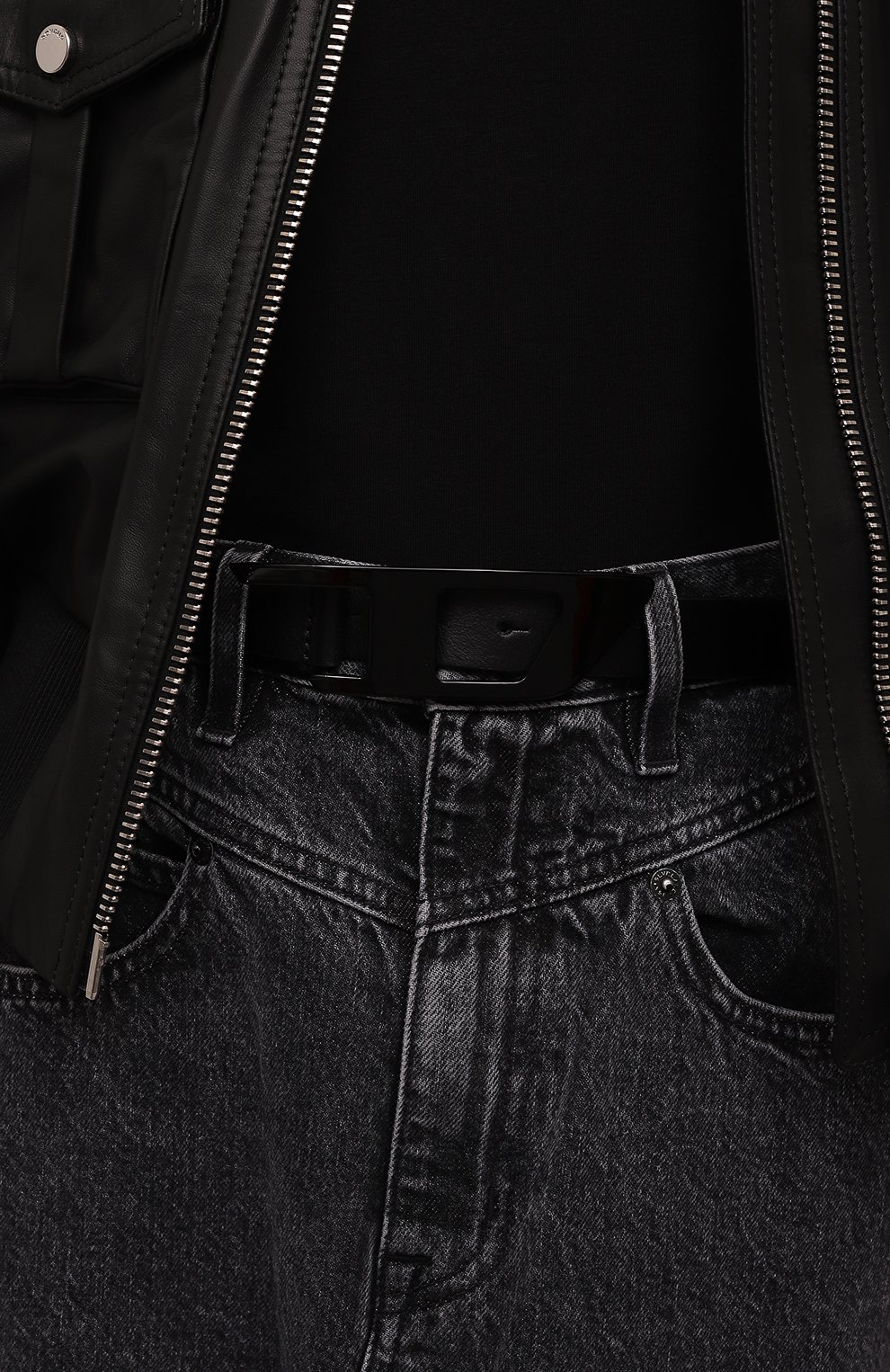 Кожаный ремень DIESEL, арт. X09916/PR227, фото 2