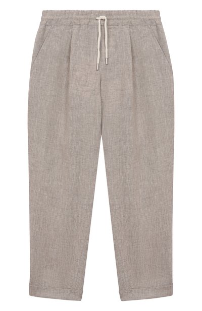 Льняные брюки BRUNELLO CUCINELLI, арт. BB430P503B