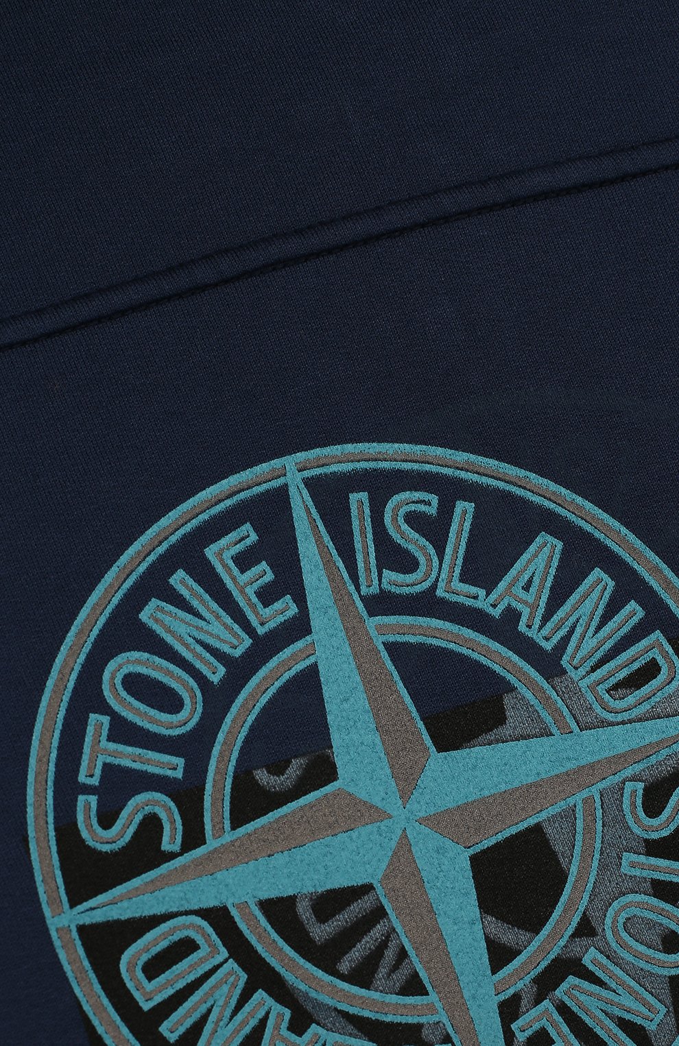 Хлопковый кардиган на молнии с капюшоном STONE ISLAND, арт. 681663539/6-8, фото 3