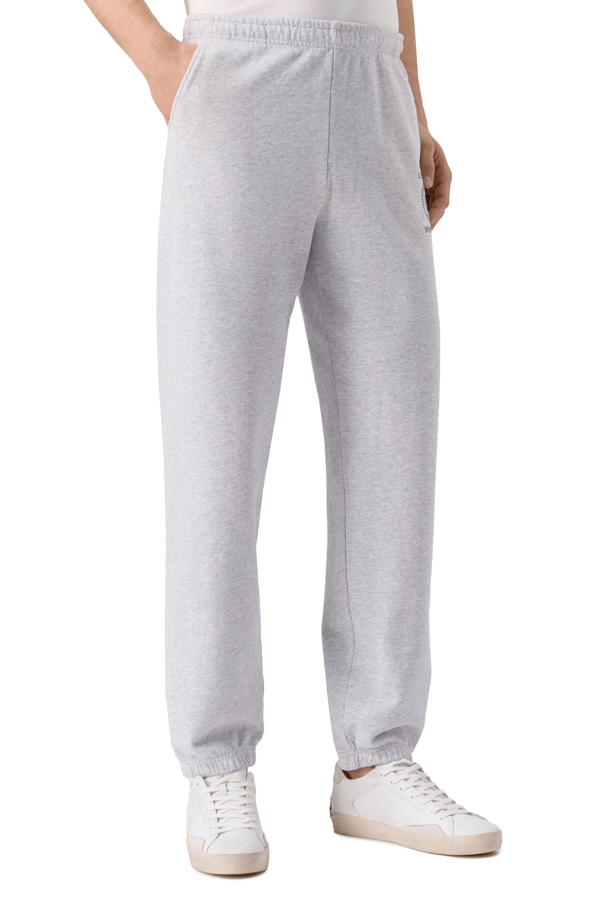 Хлопковые джоггеры sporty & rich x le bristol paris SPORTY AND RICH, арт. PA036517620GY03, фото 3