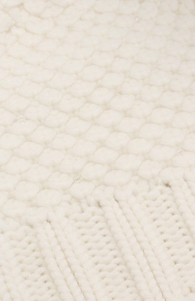 Кашемировая шапка gray glace фактурной вязки LORO PIANA, арт. FAI3508, фото 3