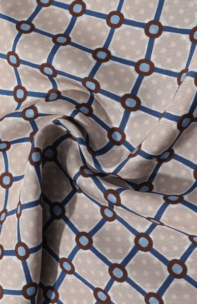 Шелковый платок ALTEA серого цвета по цене 6705 руб., арт. 2358438, фото 2 Шелковый платок ALTEA, арт. 2358438, фото 2