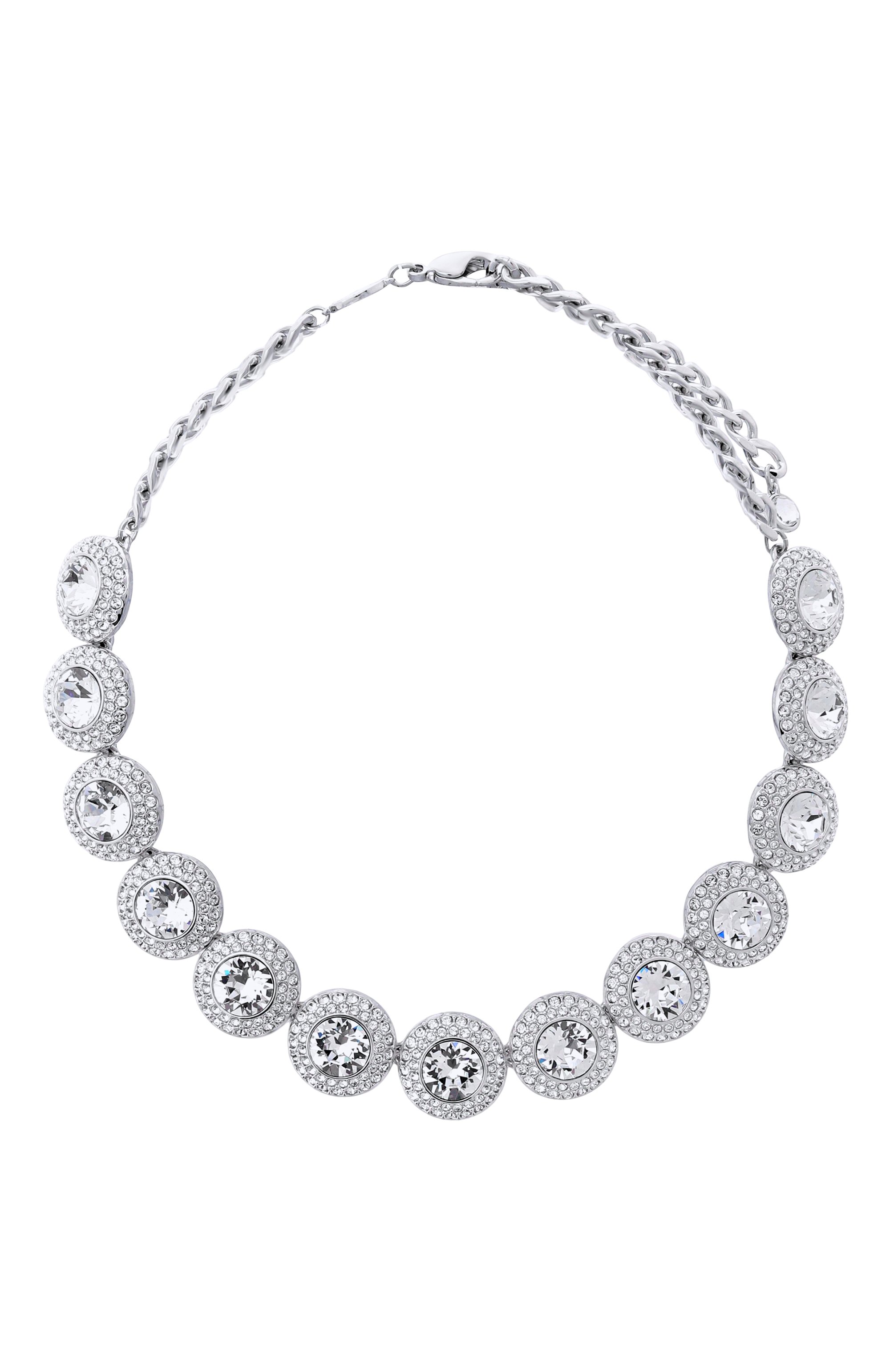 Чокер una angelic SWAROVSKI серебряного цвета по цене 49950 руб., арт. 5733194, фото 1 Чокер una angelic SWAROVSKI, арт. 5733194, фото 1