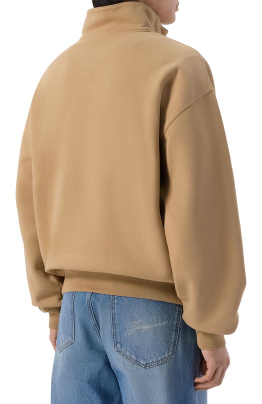 Хлопковый анорак Jacquemus 25ESSM00313/AJ00174 Бежевый  25ESSM00313/AJ00174 Фото 4