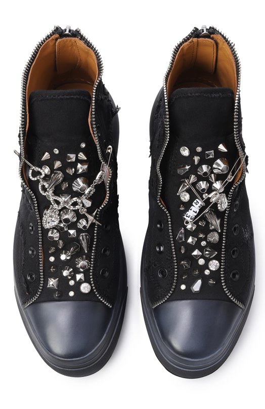 Текстильные кеды Kurt R13 R13S5032-S244X Чёрный  R13S5032-S244X Фото 6