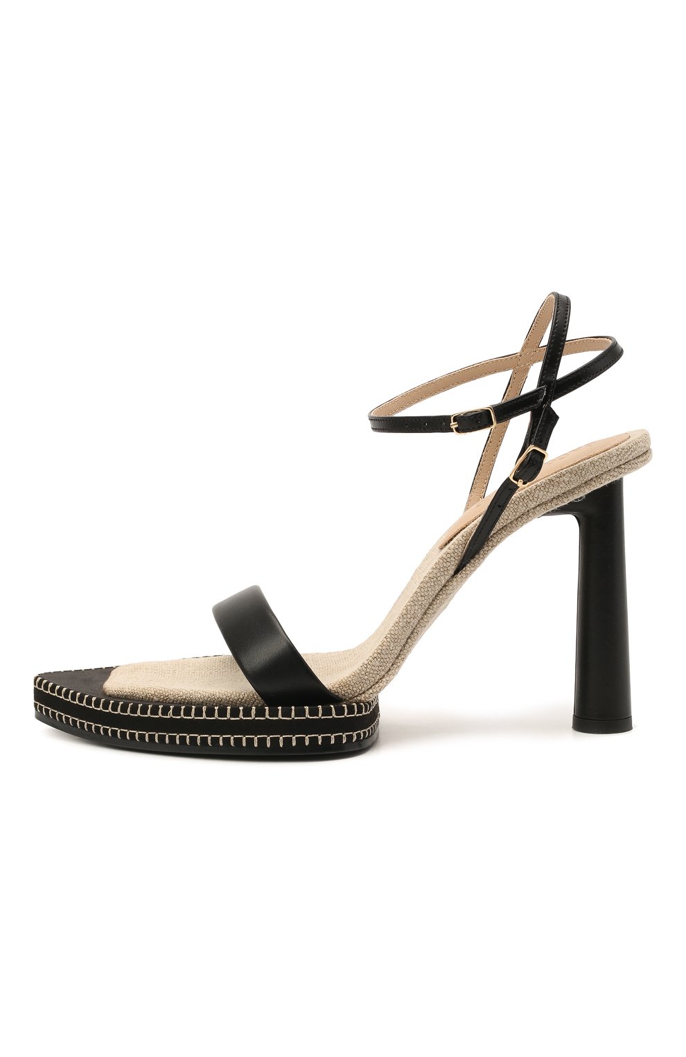 Кожаные босоножки  novio JACQUEMUS, арт. 211F011/401990, фото 3