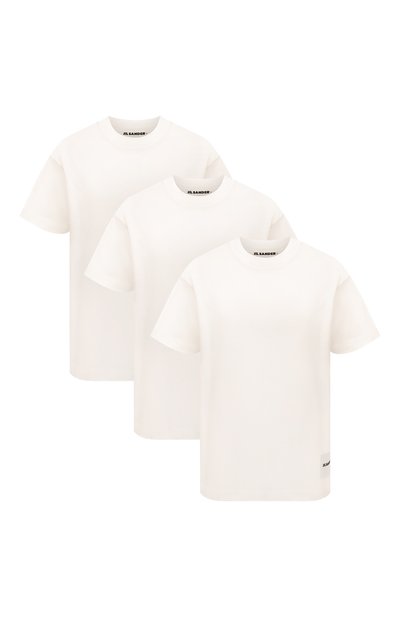 Женская комплект из трех футболок JIL SANDER, арт. JPPU706540-WU248808