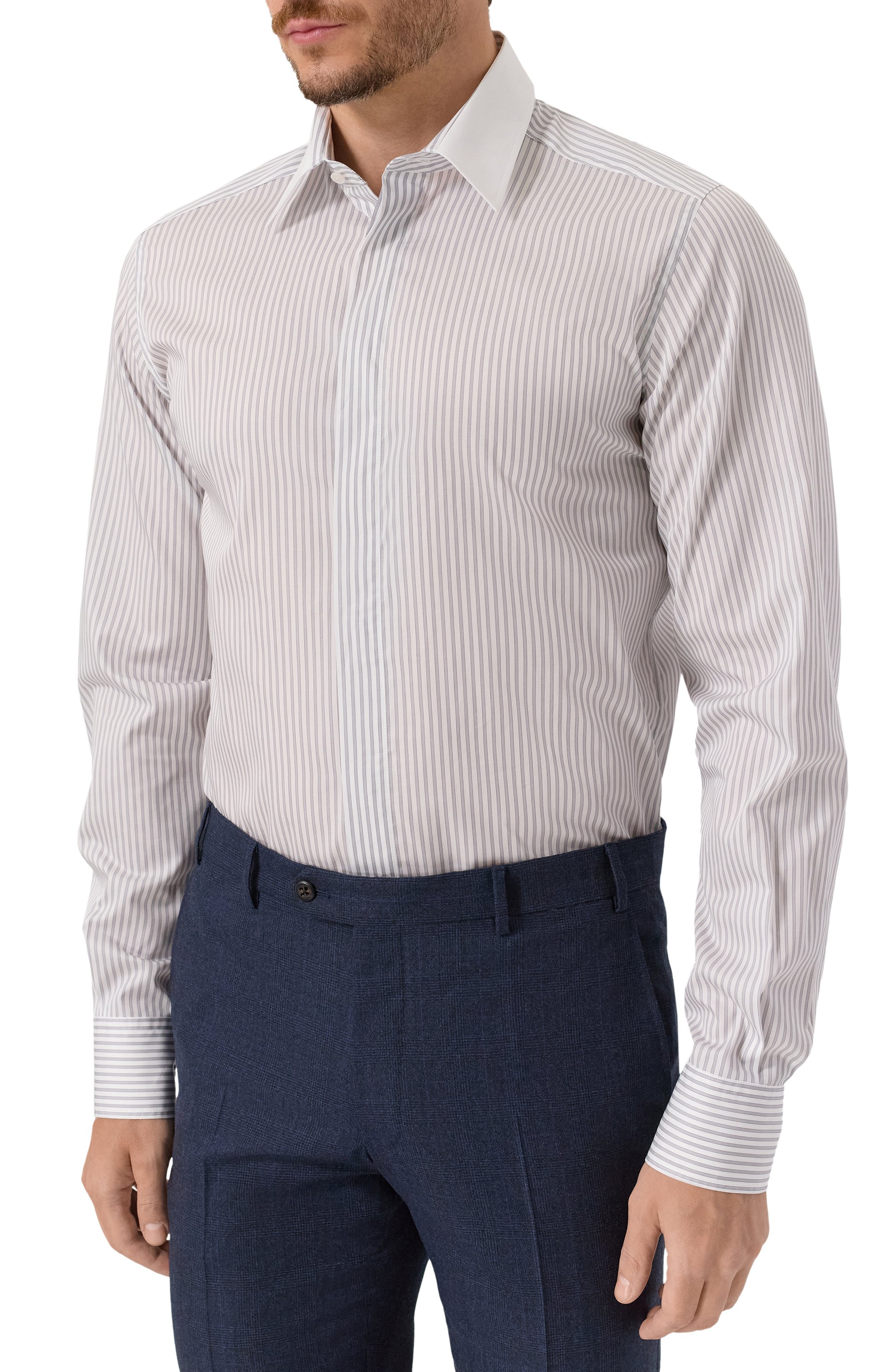 Хлопковая сорочка DOLCE & GABBANA, арт. G5NQ0Z/FR503, фото 3