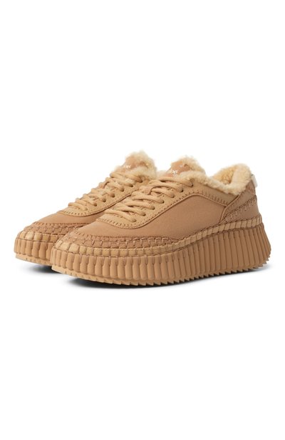 Женские замшевые кроссовки nama CHLOÉ, арт. CH26W00RZM
