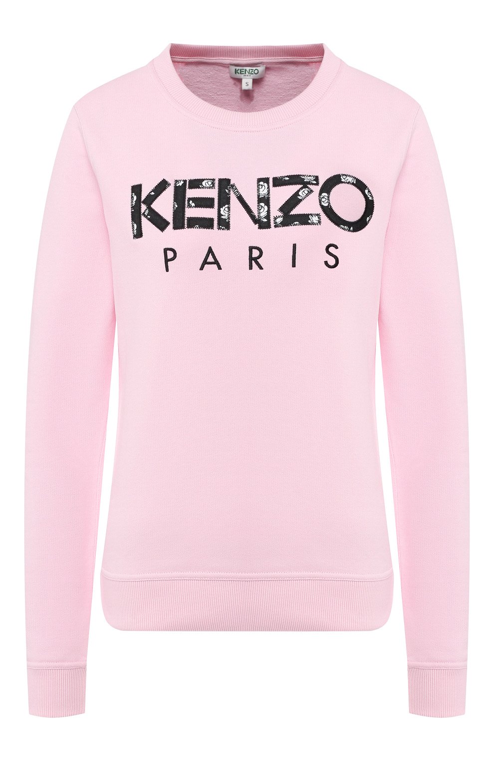 Хлопковый свитшот KENZO розового цвета по цене 16550 руб., арт. 2SW775952, фото 1 Хлопковый свитшот KENZO, арт. 2SW775952, фото 1